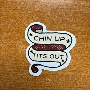 Motivational Home Design Sticker - Cream and Brown